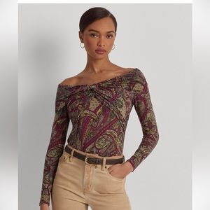 Beautiful Ralph Lauren slim fitting top! New with tags